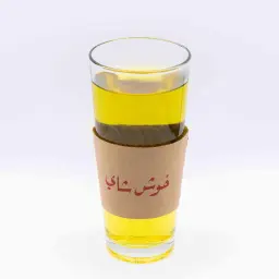 كاس نعناع زعفران زجاج